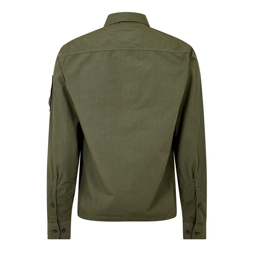 CP Company Ripstop Pocket Overshirt - Green